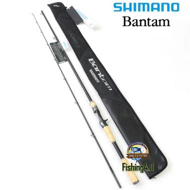 Cần Câu lure máy ngang Shimano Bantam 170M 170MH - made in indonesia