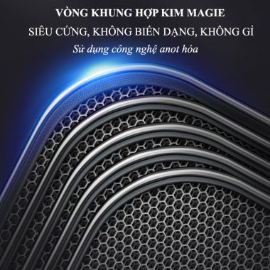 Rọng Đựng Cá Đế Vương BENNUO - Rọng Cá Vuông Hợp Kim Magie - Siêu Cứng Siêu Bền - BB12