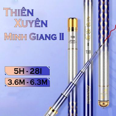 Cần Câu Tay Thiên Xuyên Minh Giang Thế Hệ 2 Độ Cứng 5H -28i - BB69