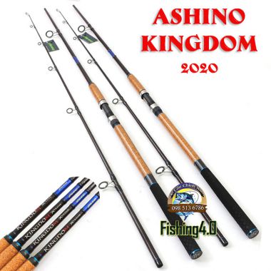 Cần Câu Ashino KINGDOM - New 2020 - Carbon vân caro