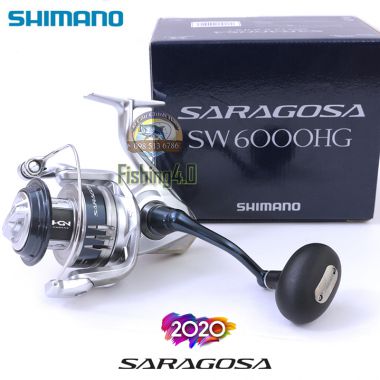 Máy Câu Shimano Saragosa SW6000HG SW8000HG - New 2020