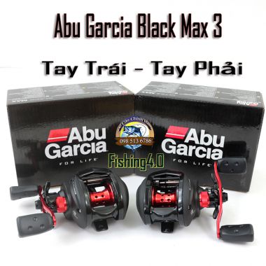 Máy Ngang Abu Garcia Black Max 3 Tay Trái Tay Phải