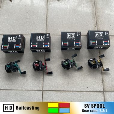 Máy Ngang giá rẻ HD baitcasting Thiết kế nhỏ gọn 4 màu - BB29