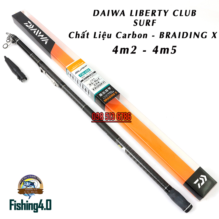 Cần Câu Lục Daiwa Liberty Club Surf 4m2 - 4m5 Chính hãng