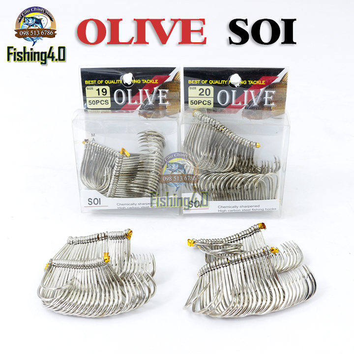 Lưỡi OLIVE SOI - Hộp 50 cái - Made in korea