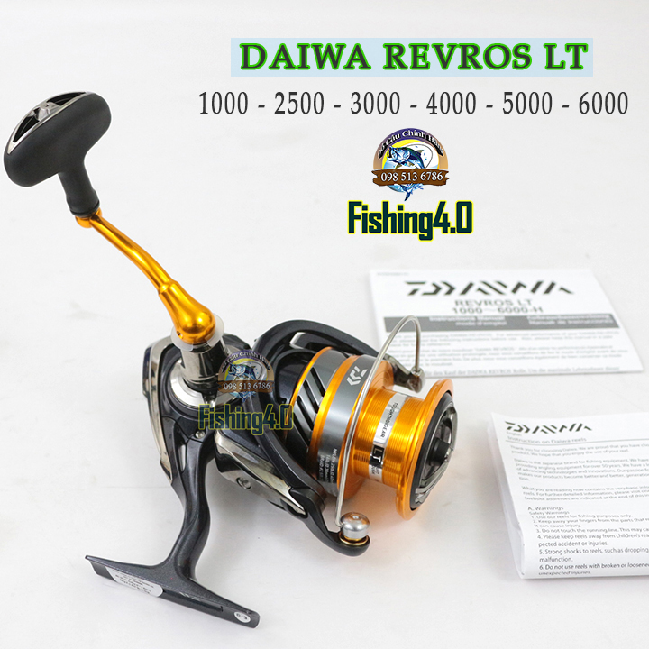 Máy câu cá Daiwa Revros 1000 2500 3000 4000 5000 6000