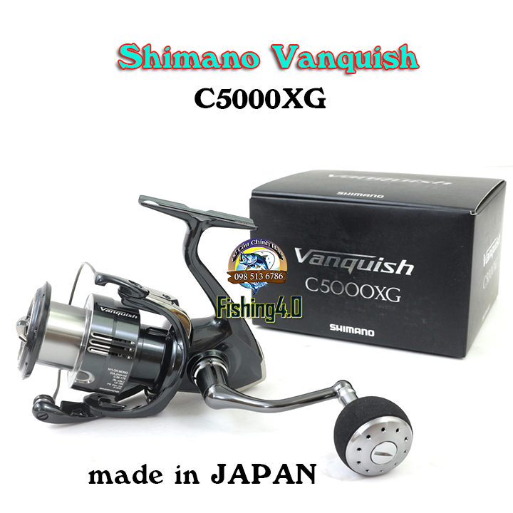 Máy câu Shimano Vanquish C5000XG - Đẳng Cấp Made in Japan